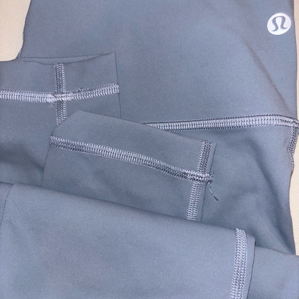 lululemon athletica Grayish Blue Leggings 28” - Picture 2 of 3